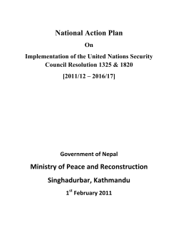 National Action Plan