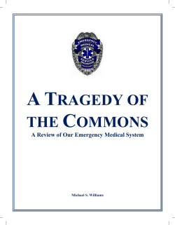 A Tragedy of the Commons - Wildland Residents Association