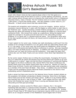 Andrea Ashuck Mrusek `85