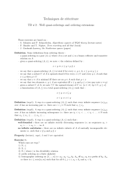 Techniques de r&eacute;&eacute;criture