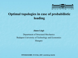 Probabilistic topologies with variable expected probability
