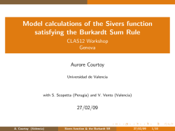 Model calculations of the Sivers function satisfying