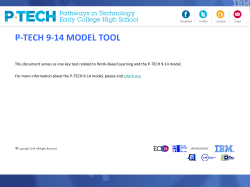 IBM/PTECH Internship Program