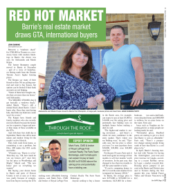 Barrie`s real estate market draws GTA, international buyers