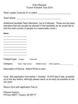 2017 Registration Form