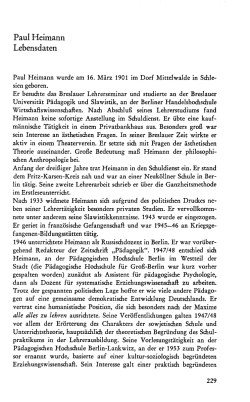 Paul Heimann Lebensdaten