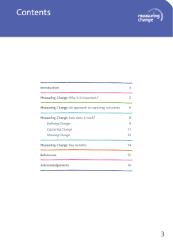 Contents - Building Change Trust