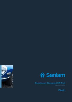 Discretionary Discounted Gift Trust