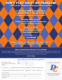 don`t play golf? no problem! - The Design 39 Collaborative