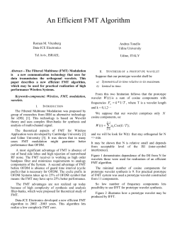 An Efficient FMT Algorithm