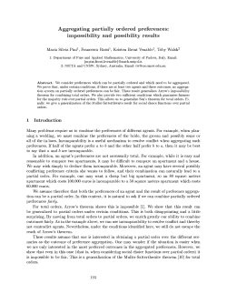 Aggregating partially ordered preferences: impossibility and