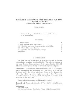 EFFECTIVE BASE POINT FREE THEOREM FOR LOG CANONICAL