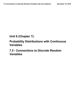 7.5 Connections to Discrete Random Variables with ink.notebook