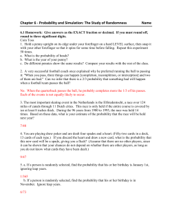 Chapter 6 - Probability and Simulation: The - JuabMath