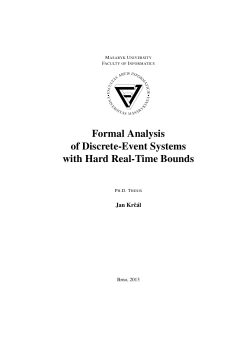 Formal Analysis of Discrete-Event Systems with Hard Real