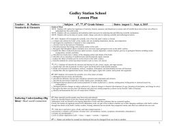 Lesson plan template
