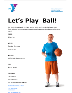 Let`s Play Ball! - Battle Creek YMCA