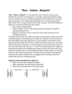 Bear, Salmon, Mosquito - Sequim School District