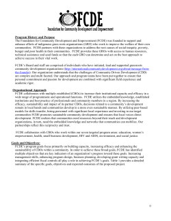 Program History and Purpose