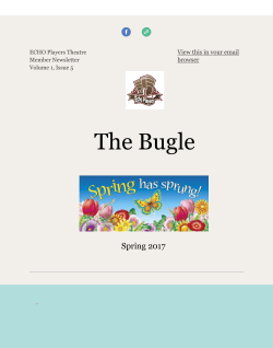 The Bugle - ECHO Players