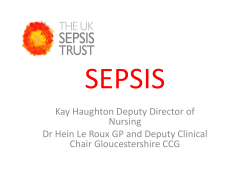 sepsis - NHS Gloucestershire CCG