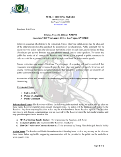 governing board meeting agenda