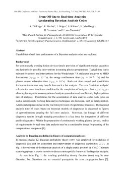 Accelerating Bayesian Analysis Codes - Max-Planck