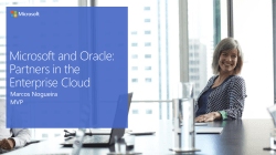 Microsoft-Oracle Partnership