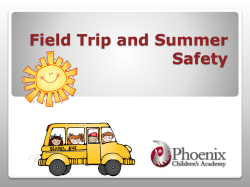 Swimming Field Trips