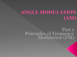 angle modulation