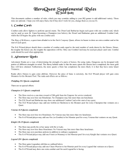 Combat Cards - Ye Olde Inn