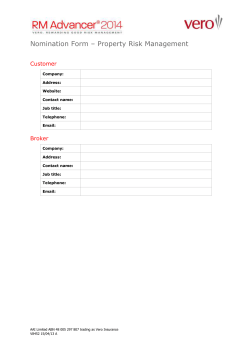 Customer - Vero Insurance