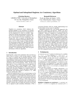 Optimal and Suboptimal Singleton Arc Consistency Algorithms
