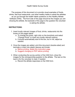 Healthy Habits Template