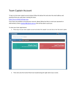 Team Captain Account - Chevron City to Surf for Activ