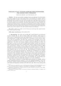 Parallel fully coupled Schwarz preconditioners for saddle point