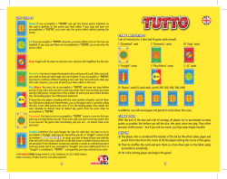 1 set of instructions, 6 dice and 56 game cards overall