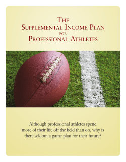 Charitably Leveraged Plan for Athletes