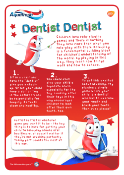 Brushing Teeth Role-Playing Game for Girls | Aquafresh