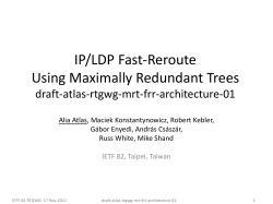 IP and LDP Unicast &ndash; Recommended Minimum