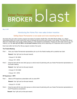 Introducing the Home Run new sales broker incentive