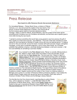 Press Release - Pelican Book Group