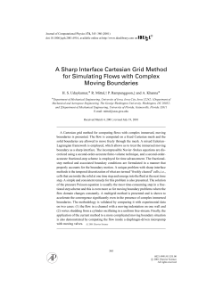 A Sharp Interface Cartesian Grid Method for