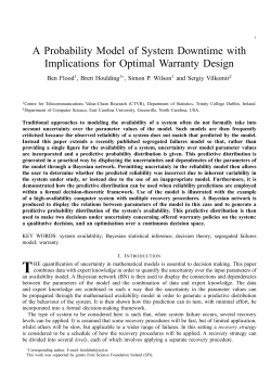 A Probability Model of System Downtime with Implications for