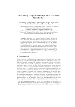 On Finding Graph Clusterings with Maximum Modularity
