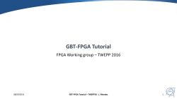 GBTTutorial - TWEPP2016