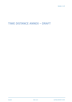 140317_Time distance annex (draft)