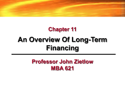 financial administration of the firm fin 5043--930