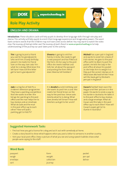 Role Play Activity