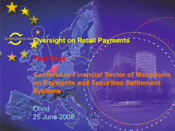 general framework dnb-cef workshop on payment and securities